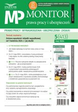 Monitor Prawa Pracy i Ubezpieczeń 5/2024