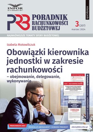 Poradnik Rachunkowości Budżetowej 3/2024