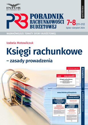 Poradnik Rachunkowości Budżetowej 7-8/2024