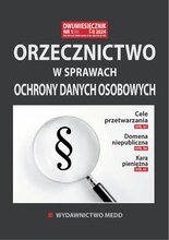 Orzecznictwo w sprawach ochrony danych osobowych 1/2024