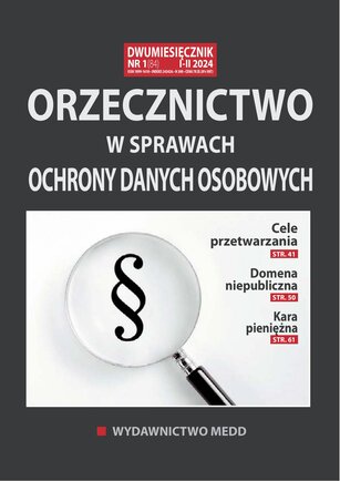 Orzecznictwo w sprawach ochrony danych osobowych 1/2024