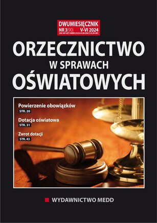 Orzecznictwo w sprawach oświatowych 3/2024