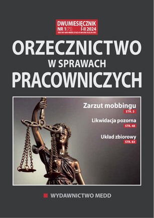 Orzecznictwo w sprawach pracowniczych 1/2024