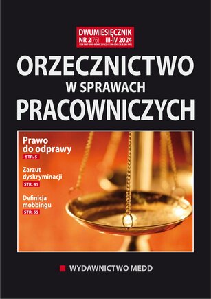Orzecznictwo w sprawach pracowniczych 2/2024