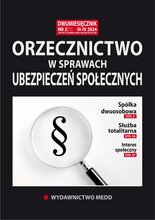 Orzecznictwo w sprawach ubezpieczeń społecznych 2/2024
