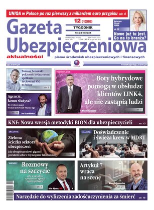 Gazeta Ubezpieczeniowa 12/2024