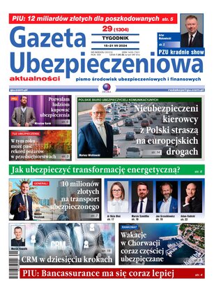 Gazeta Ubezpieczeniowa 29/2024