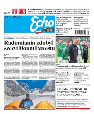 Echo Dnia Radomskie 116/2024