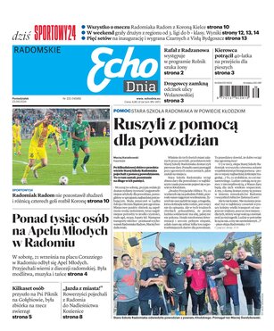 Echo Dnia Radomskie 222/2024