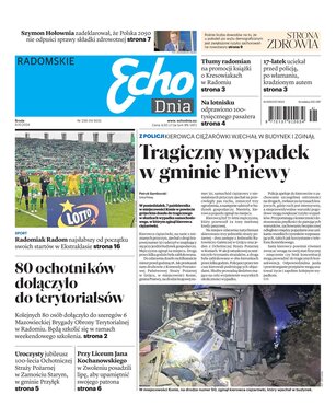 Echo Dnia Radomskie 236/2024