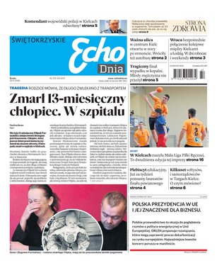 Echo Dnia Świętokrzyskie 270/2024