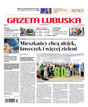 Gazeta Lubuska A Zielona Góra 253/2024