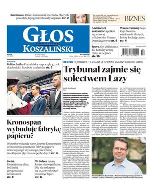 Głos Dziennik Pomorza Głos Koszaliński 229/2024