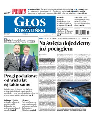 Głos Dziennik Pomorza Głos Koszaliński 292/2024