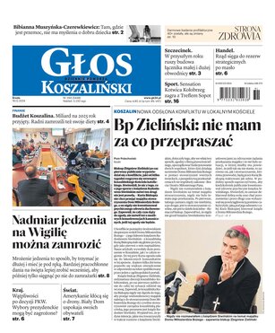 Głos Dziennik Pomorza Głos Koszaliński 294/2024