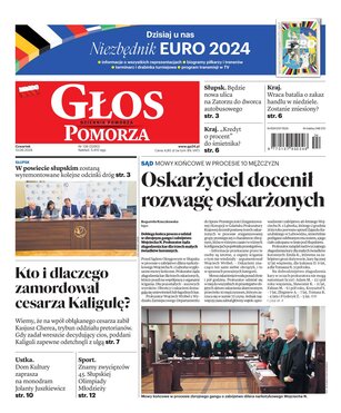 Głos Dziennik Pomorza Głos Pomorza 136/2024