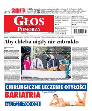 Głos Dziennik Pomorza Głos Pomorza 210/2024