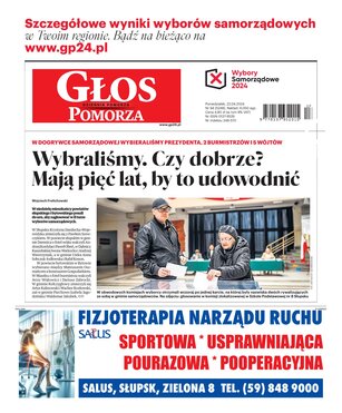 Głos Dziennik Pomorza Głos Pomorza 94/2024
