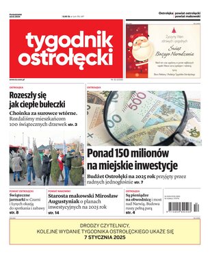 Tygodnik Ostrołęcki Ostrołęka 52/2024