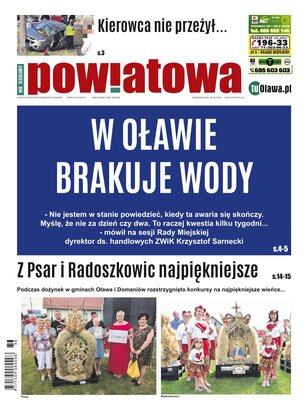 Gazeta Powiatowa - Wiadomości Oławskie 36/2024