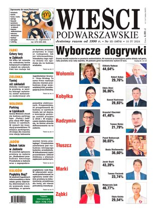 Wieści Podwarszawskie 15/2024