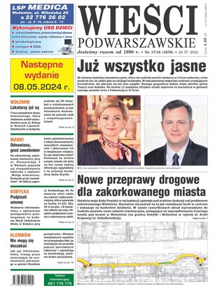 Wieści Podwarszawskie 17-18/2024