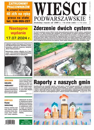 Wieści Podwarszawskie 27-28/2024