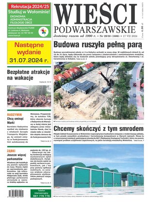 Wieści Podwarszawskie 29-30/2024