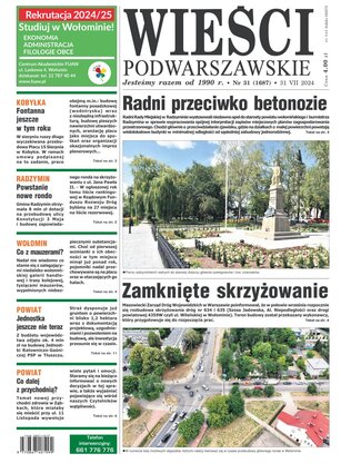 Wieści Podwarszawskie 31/2024