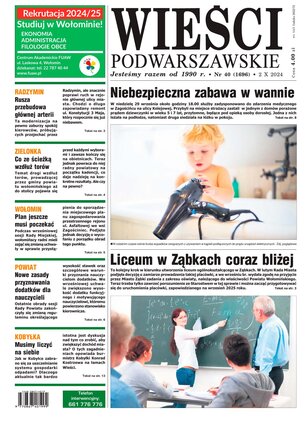 Wieści Podwarszawskie 40/2024