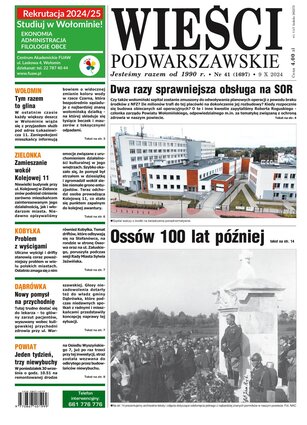 Wieści Podwarszawskie 41/2024