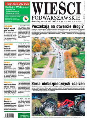 Wieści Podwarszawskie 42/2024