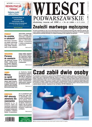 Wieści Podwarszawskie 43/2024