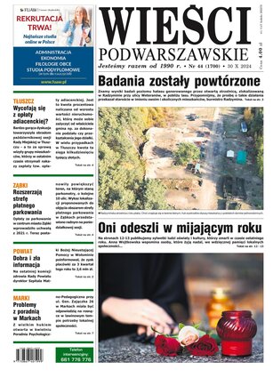 Wieści Podwarszawskie 44/2024