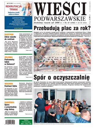 Wieści Podwarszawskie 47/2024