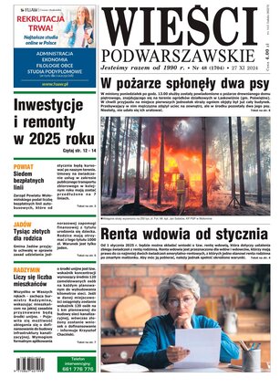 Wieści Podwarszawskie 48/2024
