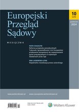 Europejski Przegląd Sądowy 10/2024