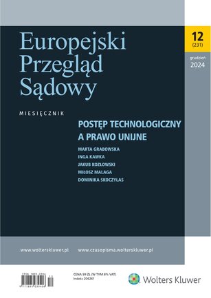 Europejski Przegląd Sądowy 12/2024