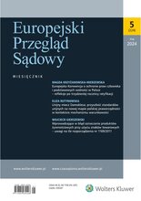 Europejski Przegląd Sądowy 5/2024