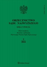 Orzecznictwo Sądu Najwyższego. Izba Cywilna 2/2024