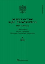Orzecznictwo Sądu Najwyższego. Izba Cywilna 4/2024