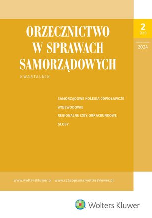 Orzecznictwo w sprawach samorządowych 2/2024