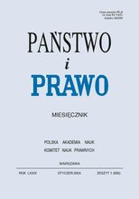 Państwo i Prawo 1/2024