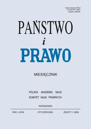 Państwo i Prawo 1/2024