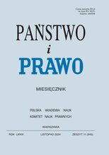 Państwo i Prawo 11/2024