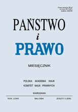 Państwo i Prawo 5/2024