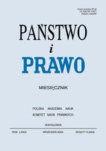 Państwo i Prawo 9/2024