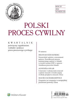 Polski Proces Cywilny 2/2024