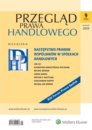 Przegląd Prawa Handlowego 9/2024