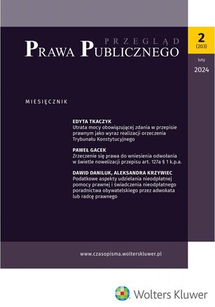 Przegląd Prawa Publicznego 2/2024
